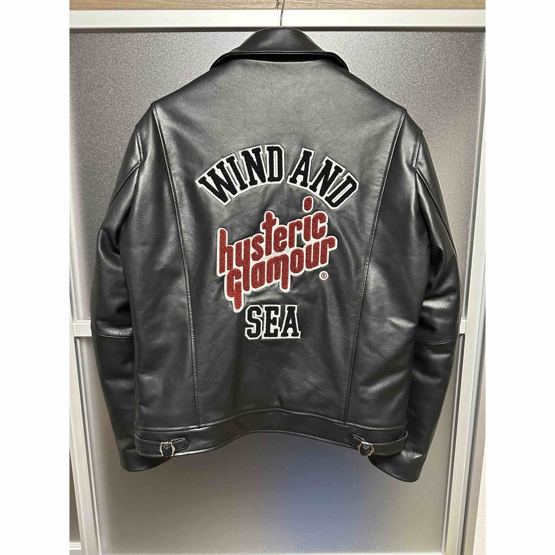 HYSTERIC GLAMOUR - WIND AND SEA× HYSTERIC GLAMOUR レザー HYSTERIC GLAMOUR - WIND AND SEA× HYSTERIC GLAMOUR レザー