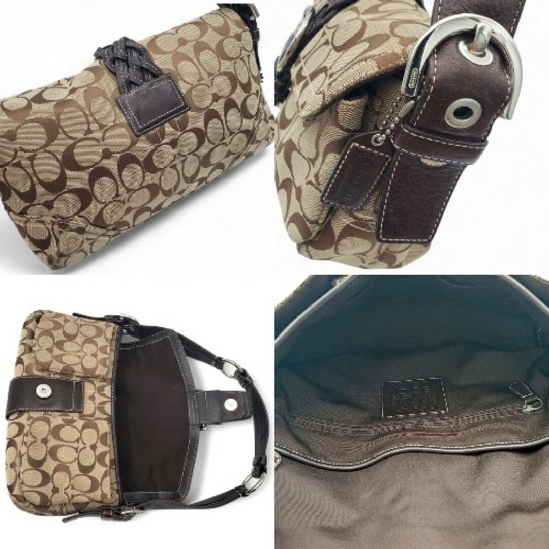 COACH - COACH ソーホー ワンショルダー シグネチャー COACH - COACH ソーホー ワンショルダー シグネチャー