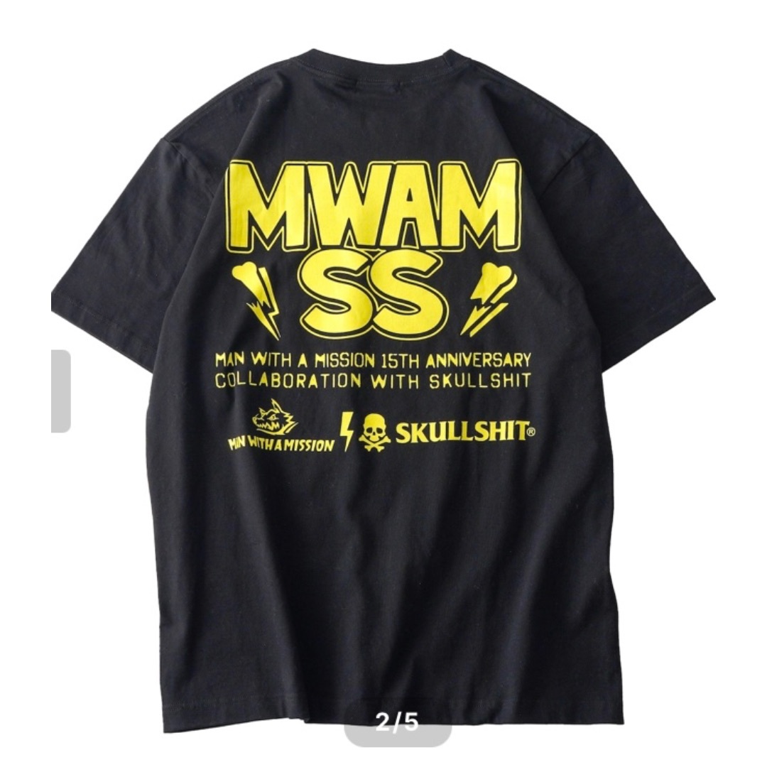 MAN WITH A MISSION - ☆マンウィズ•SKULLSHITコラボTシャツ