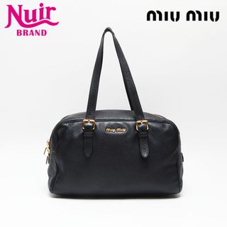 MIU MIU - ミュウ ミュウ Miu Miu レザー ミニボストン MIU MIU - ミュウ ミュウ Miu Miu レザー ミニボストン