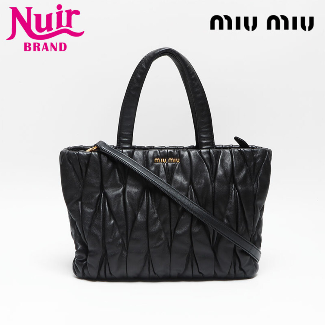 MIU MIU - ミュウ ミュウ Miu Miu マテラッセ 2way レザー MIU MIU - ミュウ ミュウ Miu Miu マテラッセ 2way レザー