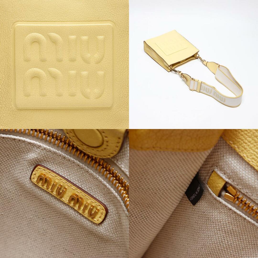 MIU MIU - ミュウ ミュウ Miu Miu マドラス ロゴ ショルダー MIU MIU - ミュウ ミュウ Miu Miu マドラス ロゴ ショルダー