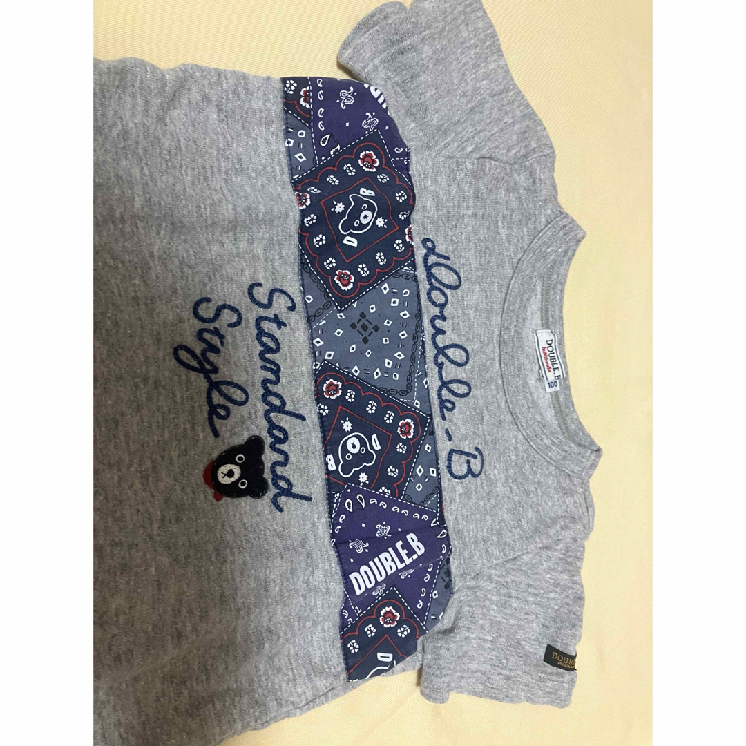 mikihouse - ミキハウス ダブルビー tシャツ ズボンの mikihouse - ミキハウス ダブルビー tシャツ ズボンの