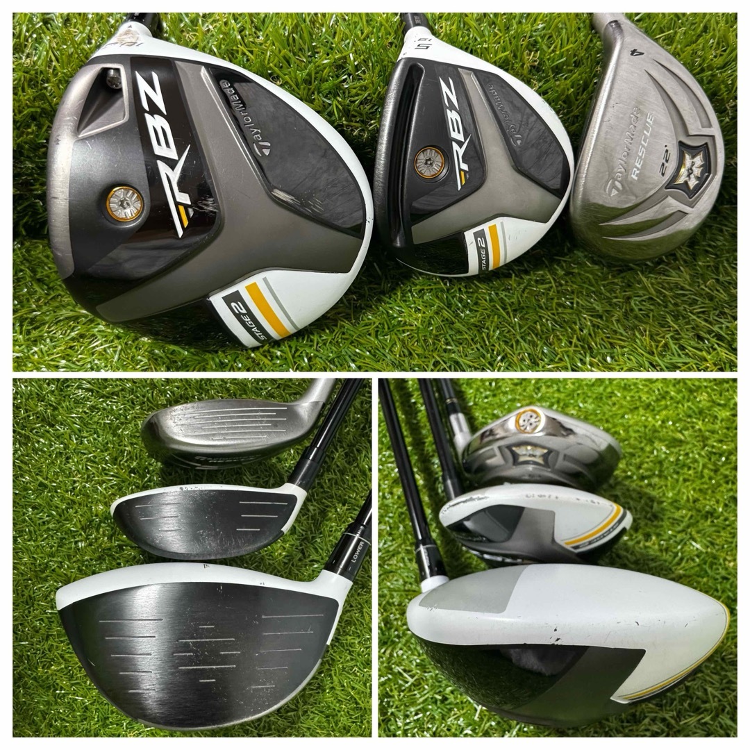 TaylorMade - テーラーメイド メンズゴルフセット 10本 右 R TaylorMade - テーラーメイド メンズゴルフセット 10本 右 R
