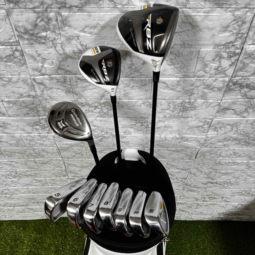 TaylorMade - テーラーメイド メンズゴルフセット 10本 右 R TaylorMade - テーラーメイド メンズゴルフセット 10本 右 R