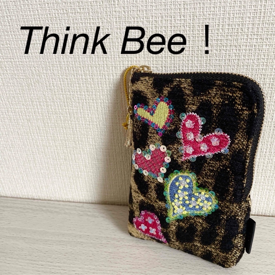 Think Bee! - 【新品未使用品】Think Bee! レオパード柄ポーチ Think Bee! - 【新品未使用品】Think Bee! レオパード柄ポーチ