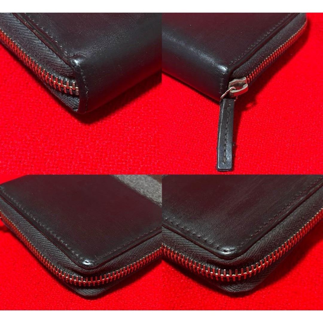 GUCCI - 美品.本物】 GUCCI グッチ シェリーライン ラウンド GUCCI - 美品.本物】 GUCCI グッチ シェリーライン ラウンド