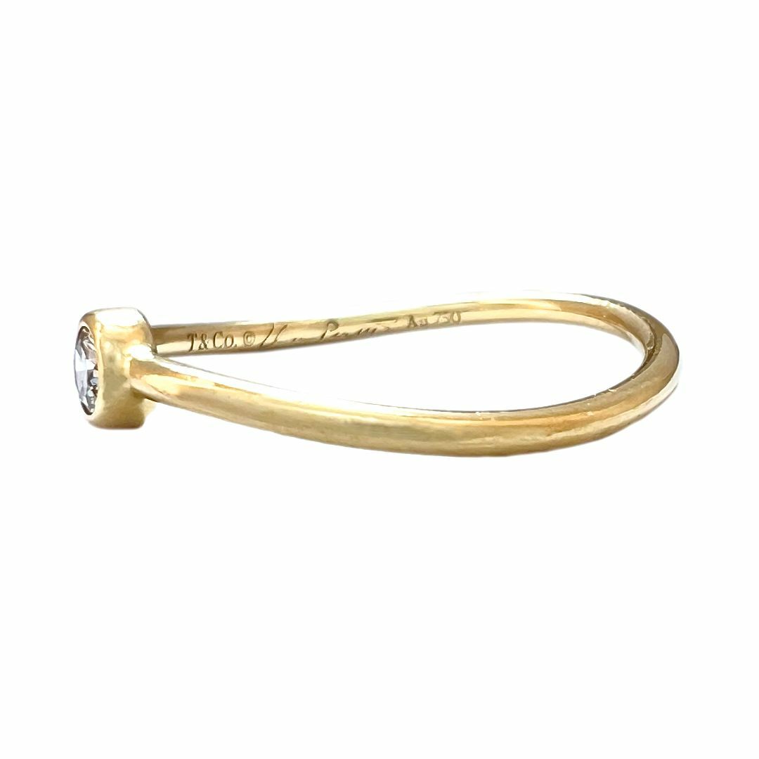 Tiffany & Co. - ティファニー リング カーブドダイヤ ウェーブ Tiffany & Co. - ティファニー リング カーブドダイヤ ウェーブ