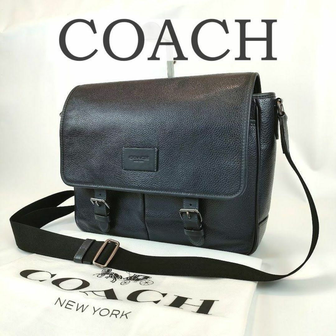 COACH - 極美品 コーチ ショルダー メッセンジャー バッグ COACH - 極美品 コーチ ショルダー メッセンジャー バッグ