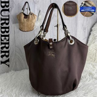 BURBERRY - 新品同様 バーバリー ミディアム フレヤ トート BURBERRY - 新品同様 バーバリー ミディアム フレヤ トート
