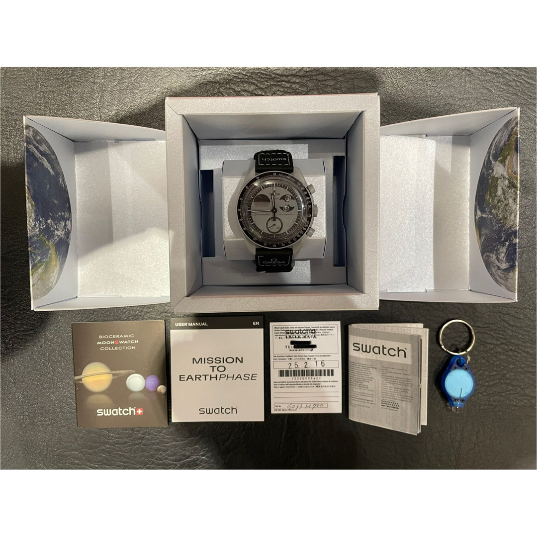 OMEGA - 新品☆OMEGA × Swatch MISSION TO EARTHPHASEの通販 by OMEGA - 新品☆OMEGA × Swatch MISSION TO EARTHPHASEの通販 by
