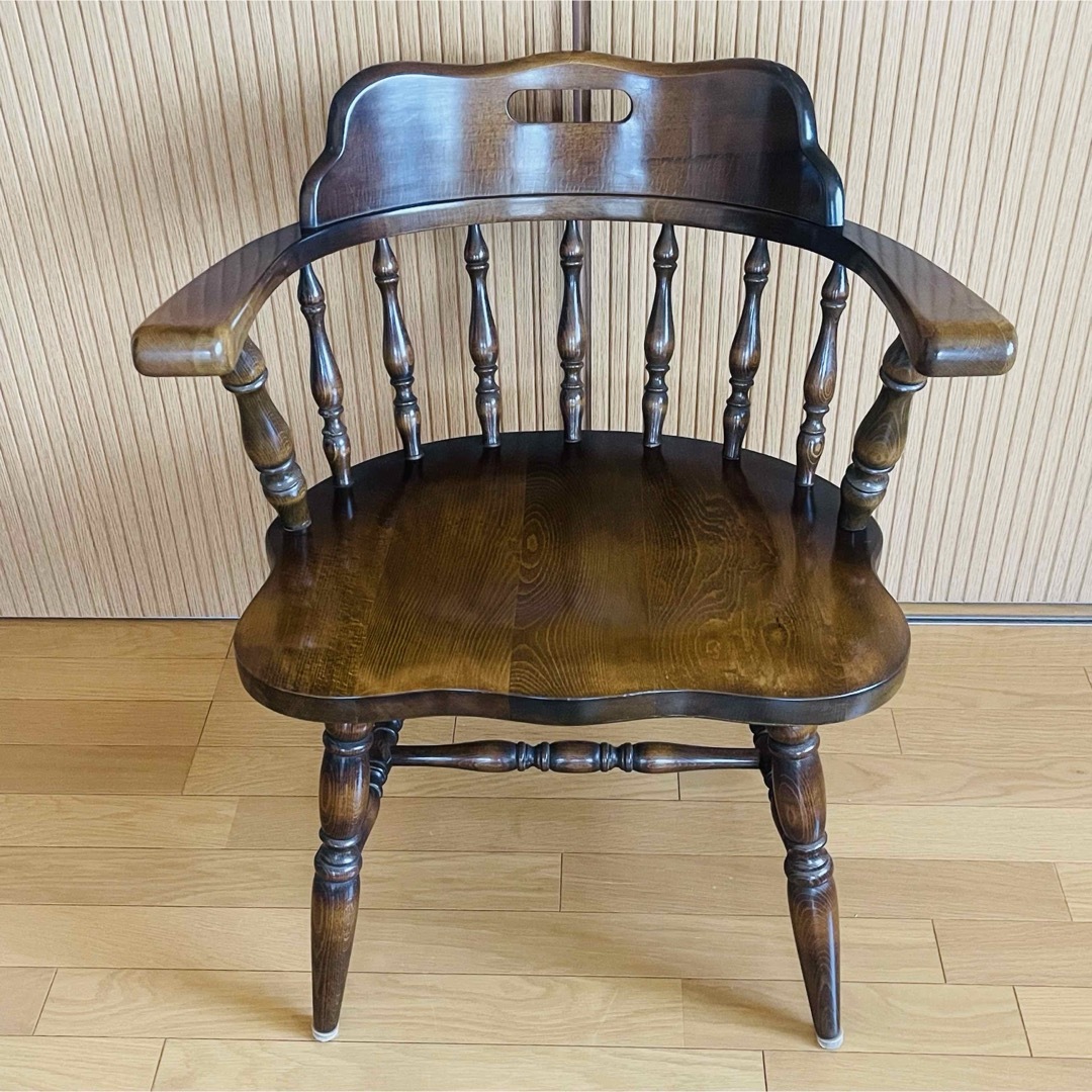 飛騨産業 - 【良品】飛騨産業 キツツキマーク ウィンザーアーム 飛騨産業 - 【良品】飛騨産業 キツツキマーク ウィンザーアーム