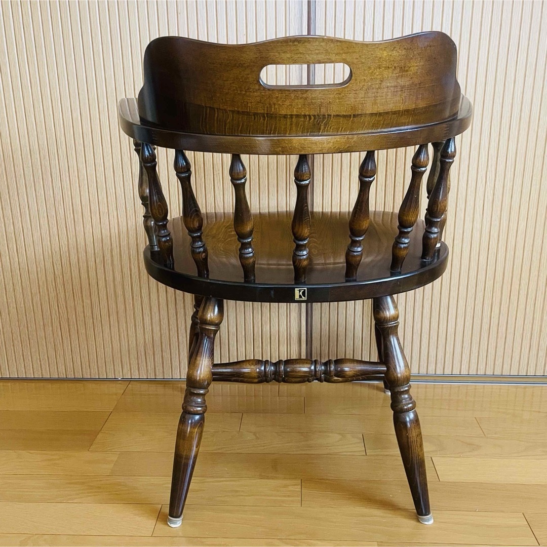飛騨産業 - 【良品】飛騨産業 キツツキマーク ウィンザーアーム 飛騨産業 - 【良品】飛騨産業 キツツキマーク ウィンザーアーム
