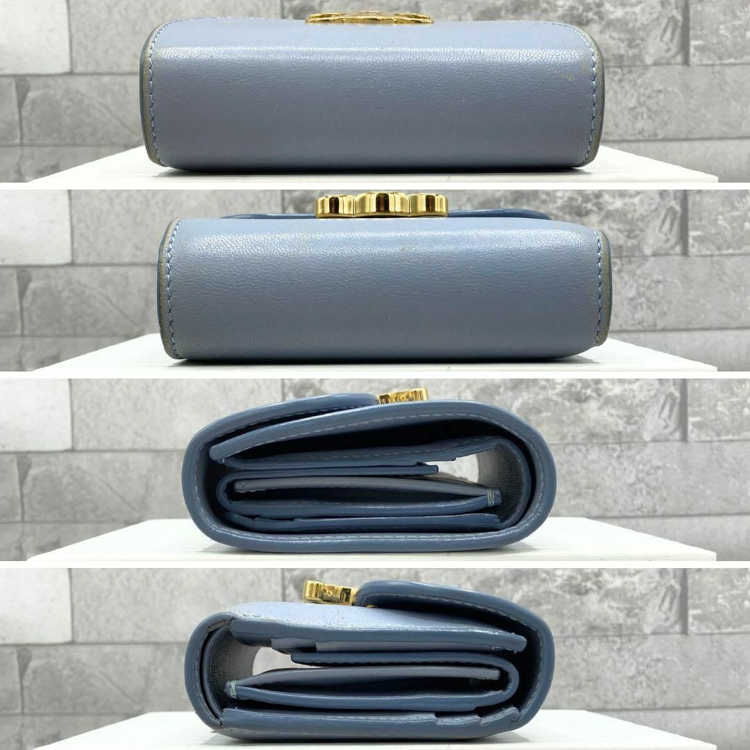 CELINE - セリーヌ トリオンフ スモールフラップウォレット CELINE - セリーヌ トリオンフ スモールフラップウォレット