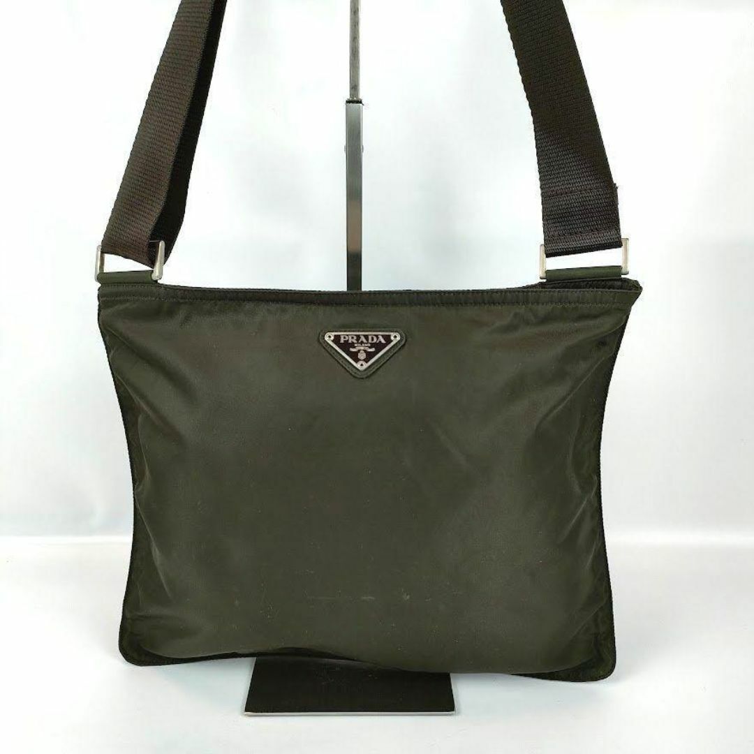 PRADA - 良品 PRADA プラダ ナイロン ショルダーバッグ 三角ロゴ PRADA - 良品 PRADA プラダ ナイロン ショルダーバッグ 三角ロゴ