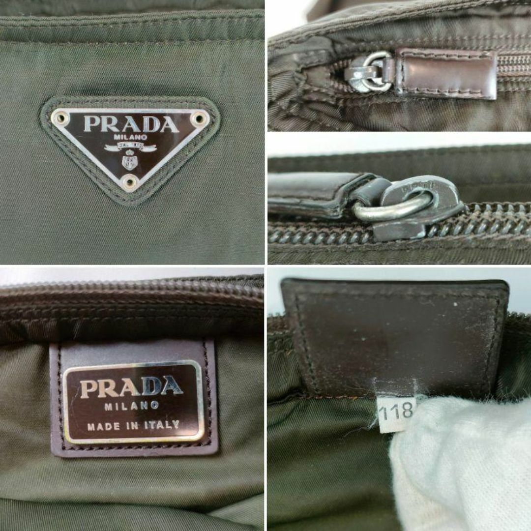 PRADA - 良品 PRADA プラダ ナイロン ショルダーバッグ 三角ロゴ PRADA - 良品 PRADA プラダ ナイロン ショルダーバッグ 三角ロゴ