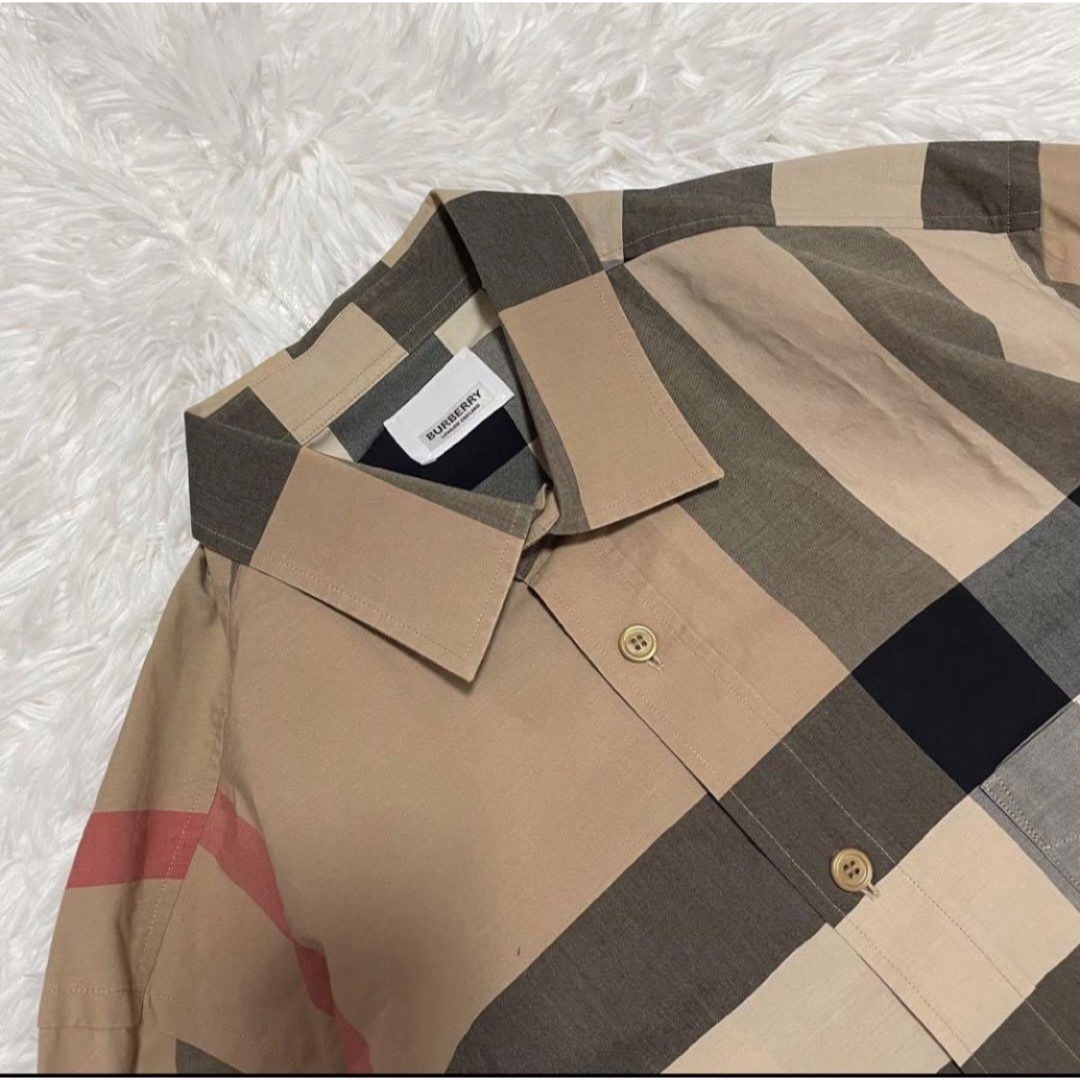 BURBERRY - 【即完売モデル】BURBERRY バーバリー シャツ 長袖 BURBERRY - 【即完売モデル】BURBERRY バーバリー シャツ 長袖