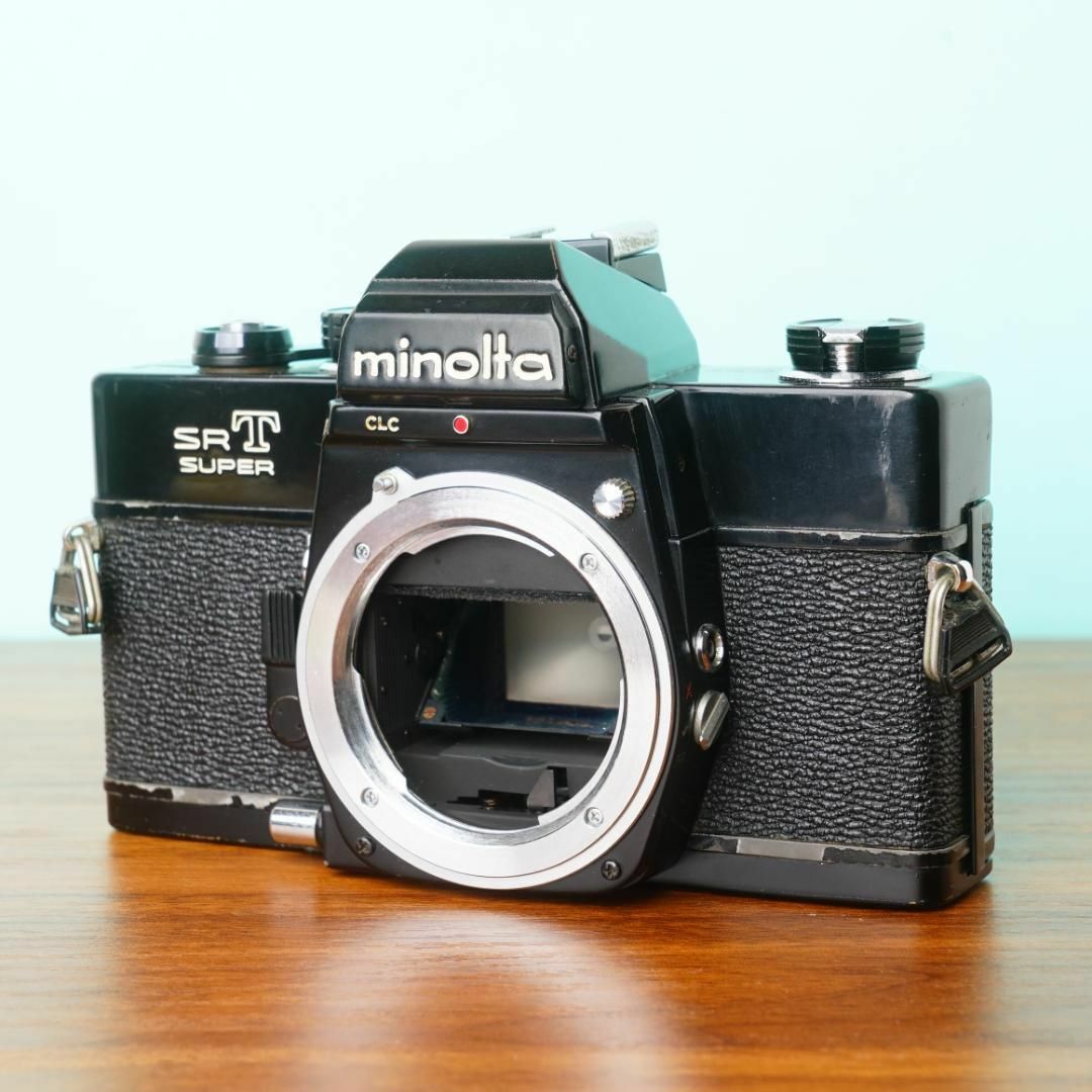 KONICA MINOLTA - 完動品◎ミノルタ SRT SUPER ボディ ブラック KONICA MINOLTA - 完動品◎ミノルタ SRT SUPER ボディ ブラック