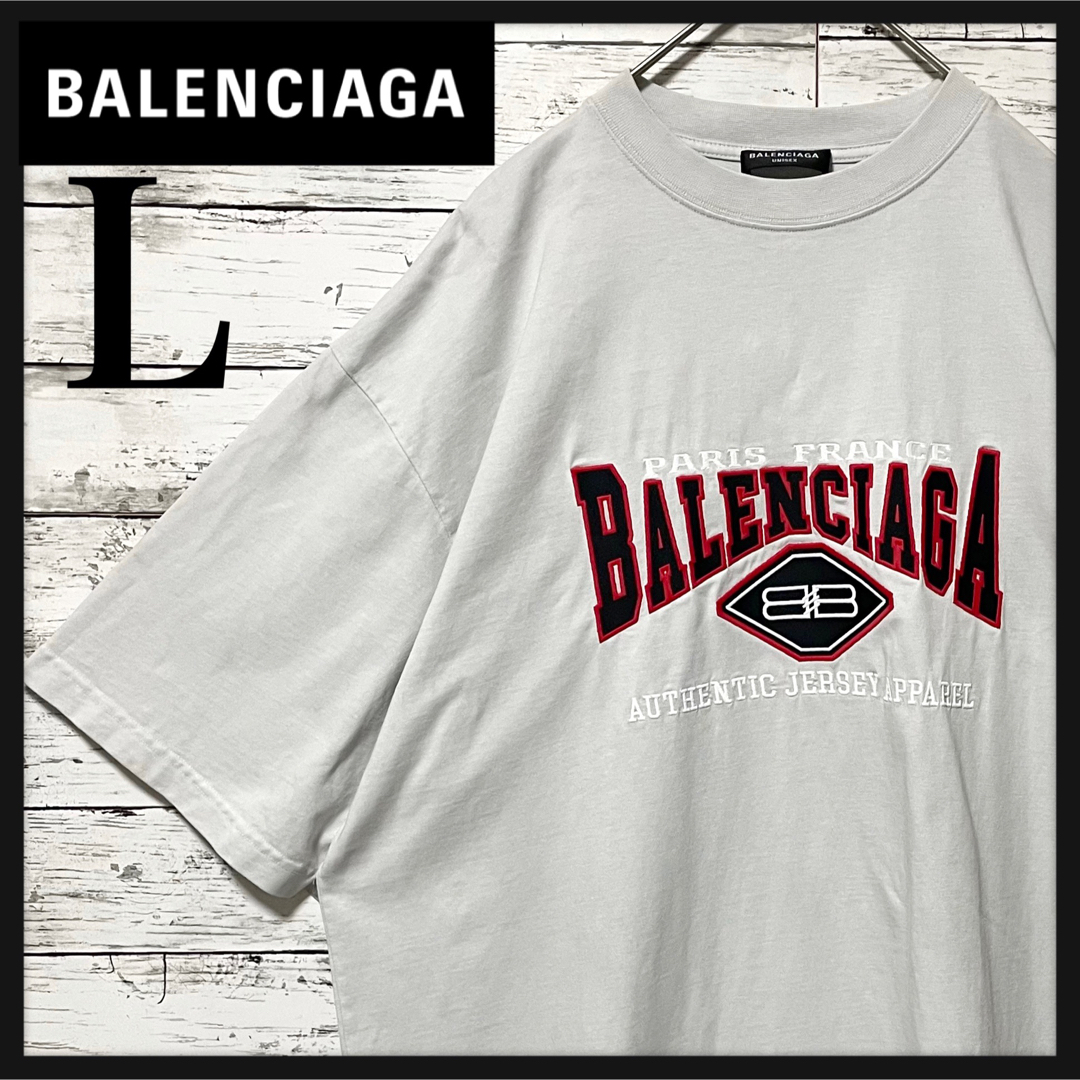 BALENCIAGA - 【超絶人気デザイン】 バレンシアガ tシャツ BALENCIAGA - 【超絶人気デザイン】 バレンシアガ tシャツ