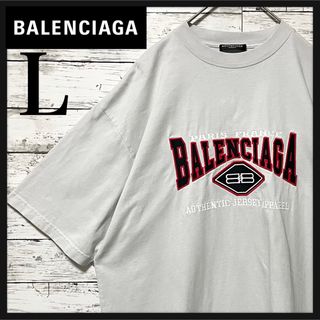 BALENCIAGA - 正規 19SS BALENCIAGA バレンシアガ ロゴ Tシャツ BALENCIAGA - 正規 19SS BALENCIAGA バレンシアガ ロゴ Tシャツ