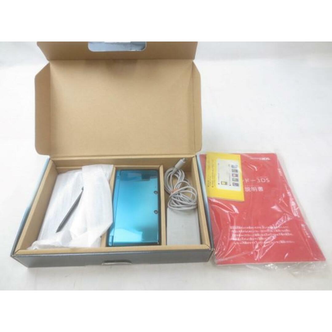 中古品 ゲーム ニンテンドー3DS 本体 CTR-001 アクアブルー 動作 中古品 ゲーム ニンテンドー3DS 本体 CTR-001 アクアブルー 動作