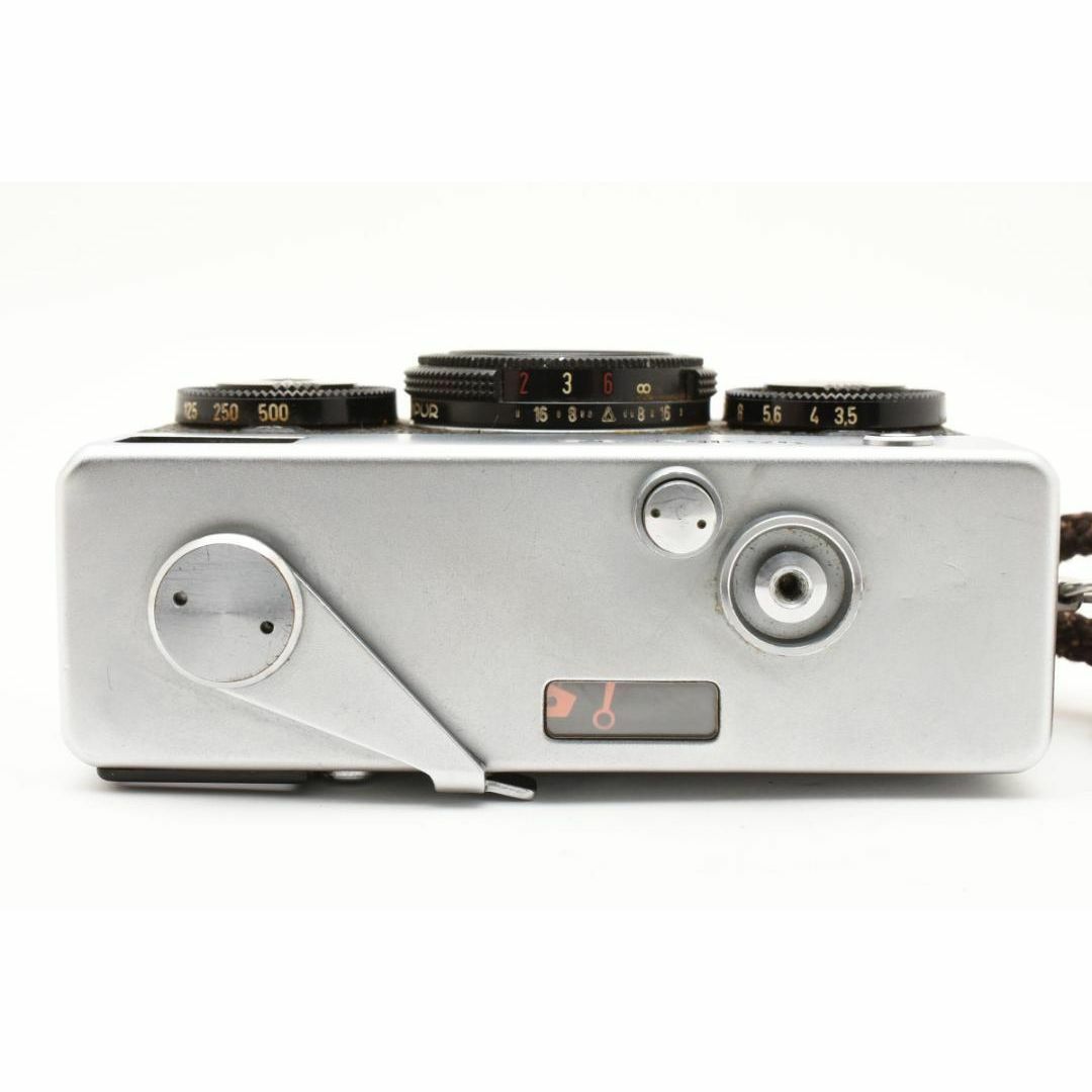 希少 Rollei 35 シルバー ドイツ製 コンパクトフィルムカメラの 希少 Rollei 35 シルバー ドイツ製 コンパクトフィルムカメラの