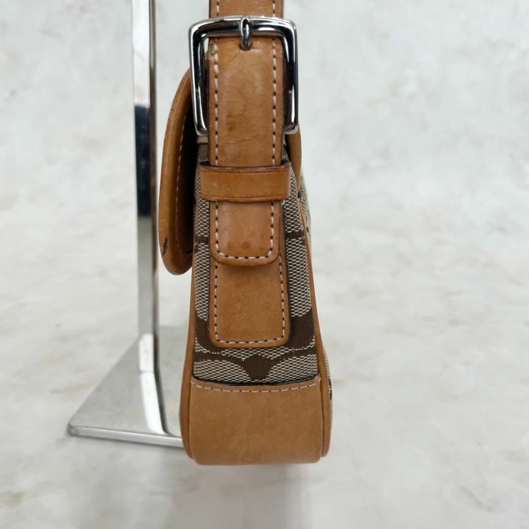 COACH - 【人気】COACH ワンショルダーバック シグネチャー COACH - 【人気】COACH ワンショルダーバック シグネチャー