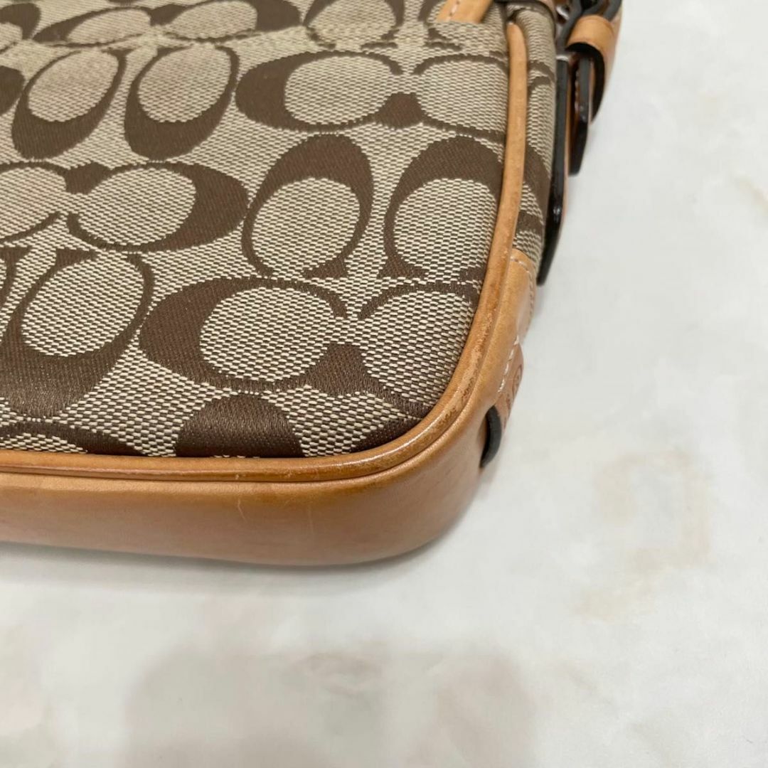 COACH - 【人気】COACH ワンショルダーバック シグネチャー COACH - 【人気】COACH ワンショルダーバック シグネチャー