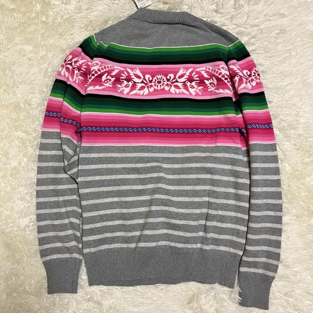 sacai - 未使用 サカイ ボーダー マルチカラー ノルディック sacai - 未使用 サカイ ボーダー マルチカラー ノルディック