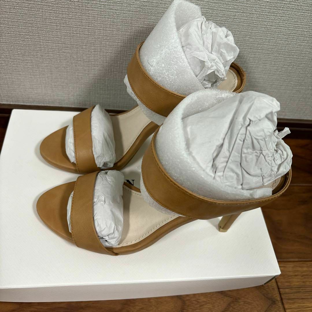 RANDA - 新品未使用 RANDA ブラウン ハイヒールサンダル RANDA - 新品未使用 RANDA ブラウン ハイヒールサンダル