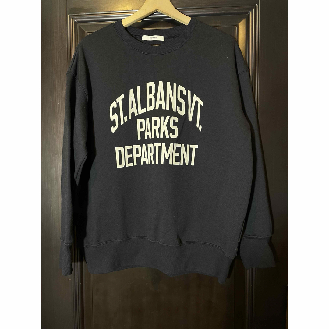 JOURNAL STANDARD relume - JOURNAL STANDARD ST.ALBANSロゴスウェット　ネイビー