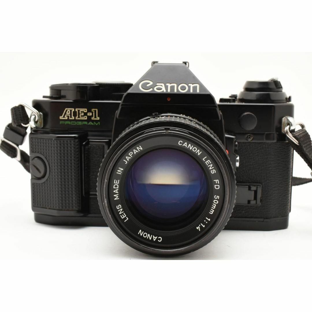 Canon - 美品 Canon AE-1 PROGRAM フィルムカメラ 50mm F1.4の Canon - 美品 Canon AE-1 PROGRAM フィルムカメラ 50mm F1.4の