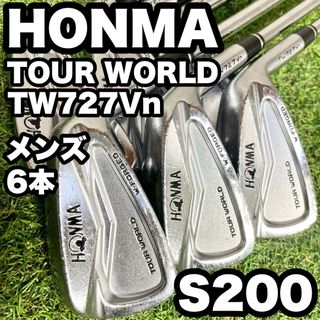 本間ゴルフ - HONMA TOUR WORLD TW727Vn アイアンセット メンズ 本間ゴルフ - HONMA TOUR WORLD TW727Vn アイアンセット メンズ