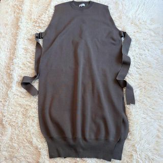 HYKE - HYKE ハイク 22AW モヘア ニットベスト ブラウン HYKE - HYKE ハイク 22AW モヘア ニットベスト ブラウン