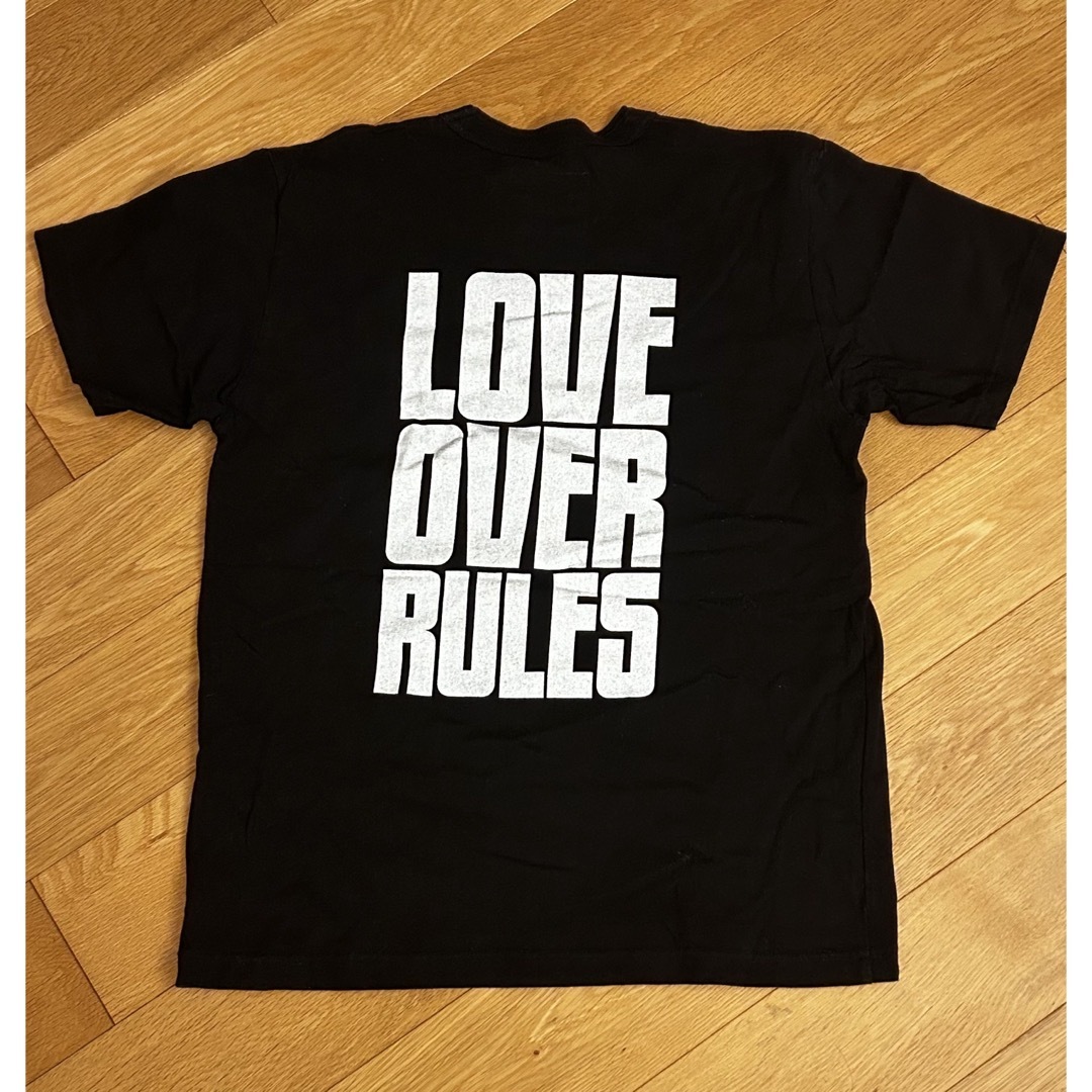 sacai - サカイSacai2021SS LOVE OVER RULES Tシャツ サイズ2の sacai - サカイSacai2021SS LOVE OVER RULES Tシャツ サイズ2の