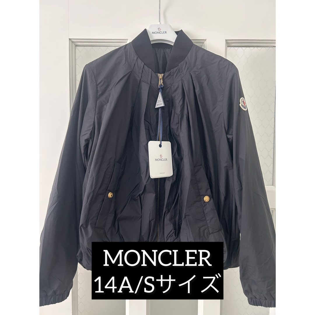 MONCLER - 25SS⭐️今季新作 MONCLER ボンバージャケット 黒14A MONCLER - 25SS⭐️今季新作 MONCLER ボンバージャケット 黒14A
