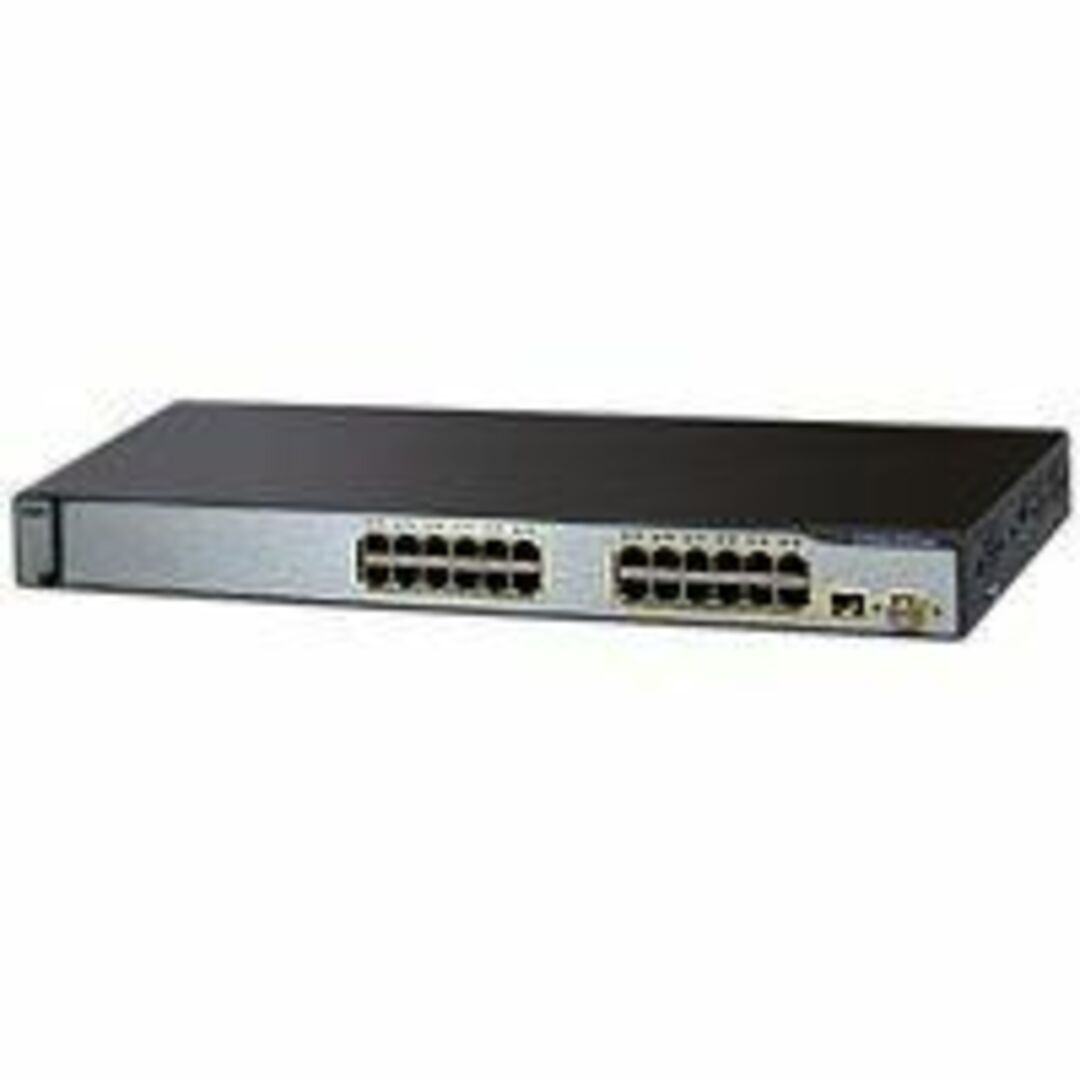 CISCO Catalyst 3750-24TS-E スタッカブル マルチレイヤ イーサネットスイッチ WS-C3750-24TS-E cm3dmju スマホ/家電/カメラのPC/タブレット(PC周辺機器)の商品写真
