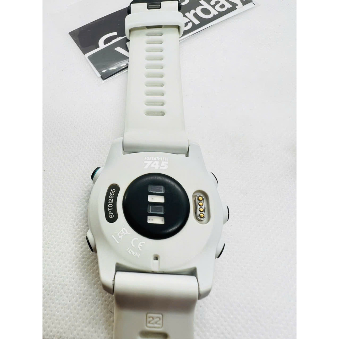 GARMIN - 【美品】Garmin ForeAthlete 745 White (2655)の通販 GARMIN - 【美品】Garmin ForeAthlete 745 White (2655)の通販