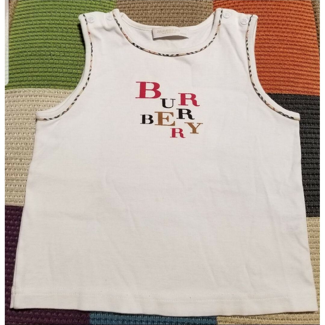 BURBERRY - BURBERRY バーバリー 90cm チェックの可愛い BURBERRY - BURBERRY バーバリー 90cm チェックの可愛い