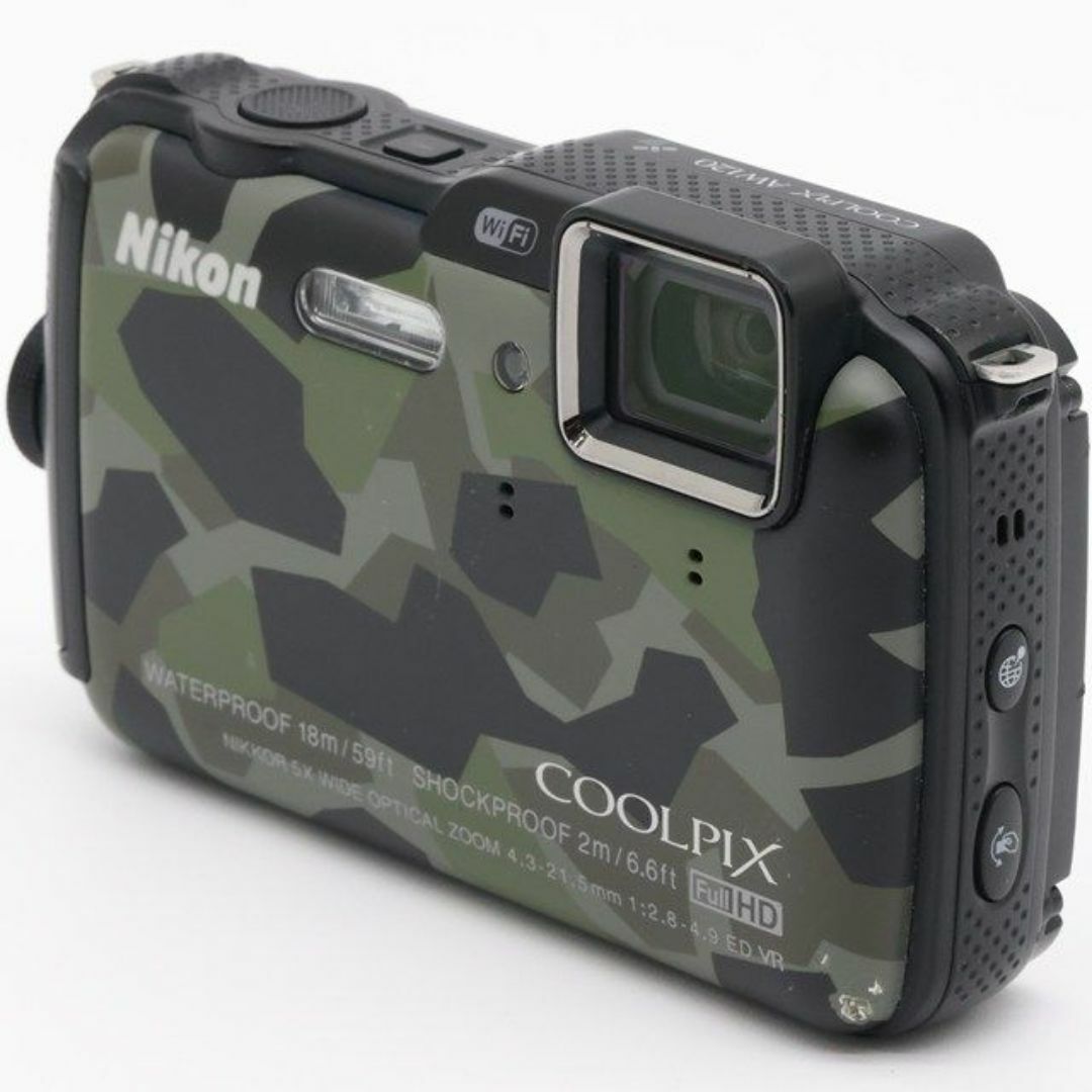 Nikon - <並品> Nikon COOLPIX AW120GR カムフラージュの通販 Nikon - <並品> Nikon COOLPIX AW120GR カムフラージュの通販