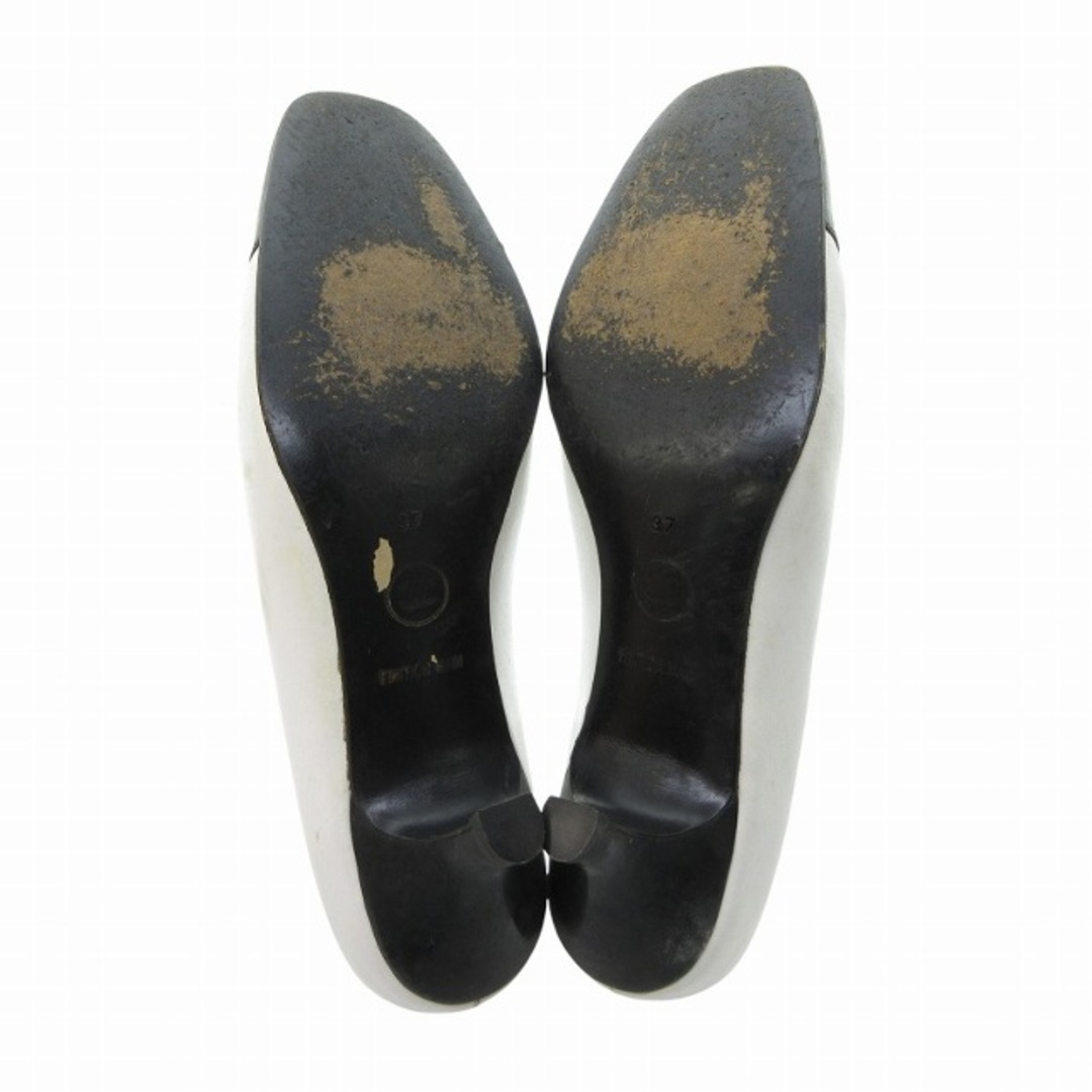 CHANEL - シャネル CHANEL バイカラー レザー パンプス 約23.5 CHANEL - シャネル CHANEL バイカラー レザー パンプス 約23.5