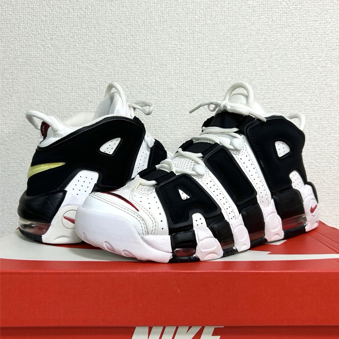 NIKE - 美品希少 ナイキ エアモアアップテンポ ゼブラ 24cm NIKE - 美品希少 ナイキ エアモアアップテンポ ゼブラ 24cm
