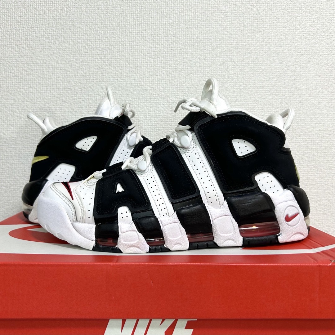 NIKE - 美品希少 ナイキ エアモアアップテンポ ゼブラ 24cm NIKE - 美品希少 ナイキ エアモアアップテンポ ゼブラ 24cm