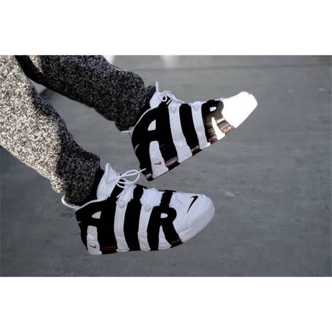 NIKE - 美品希少 ナイキ エアモアアップテンポ ゼブラ 24cm NIKE - 美品希少 ナイキ エアモアアップテンポ ゼブラ 24cm
