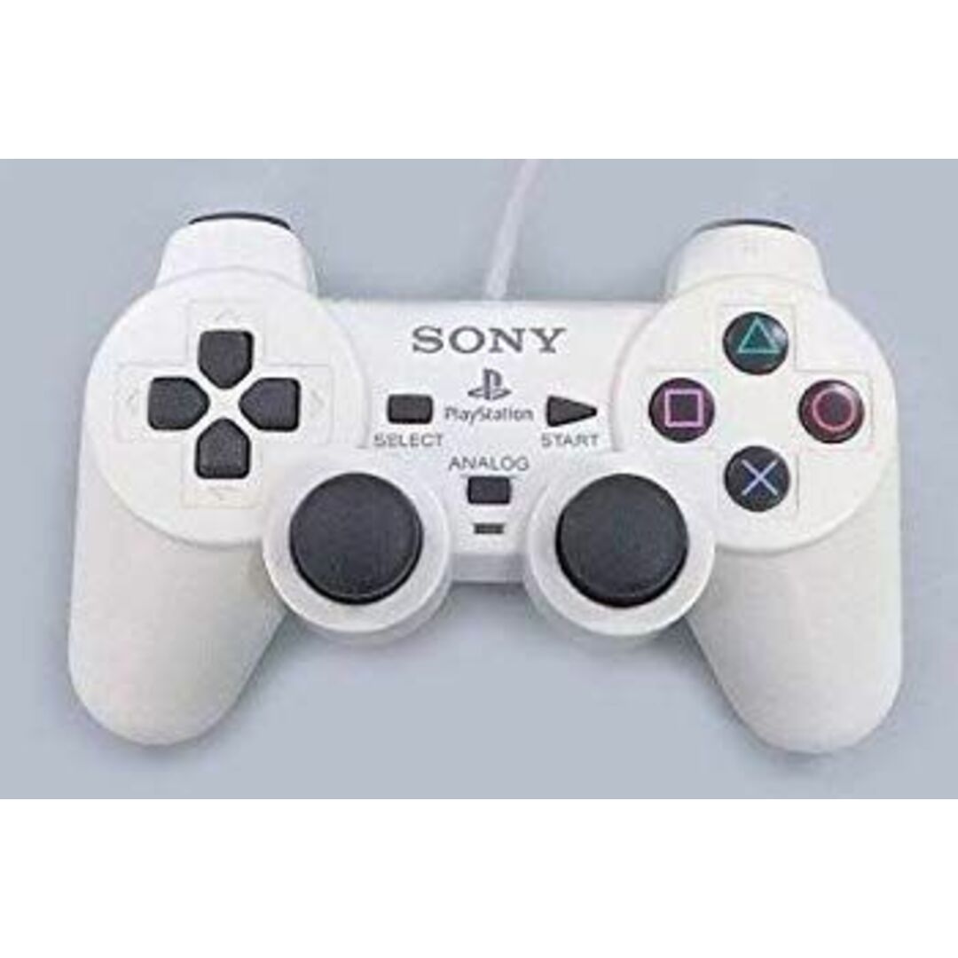 アナログコントローラ(DUALSHOCK 2)セラミック・ホワイト cm3dmju エンタメ/ホビーのエンタメ その他(その他)の商品写真
