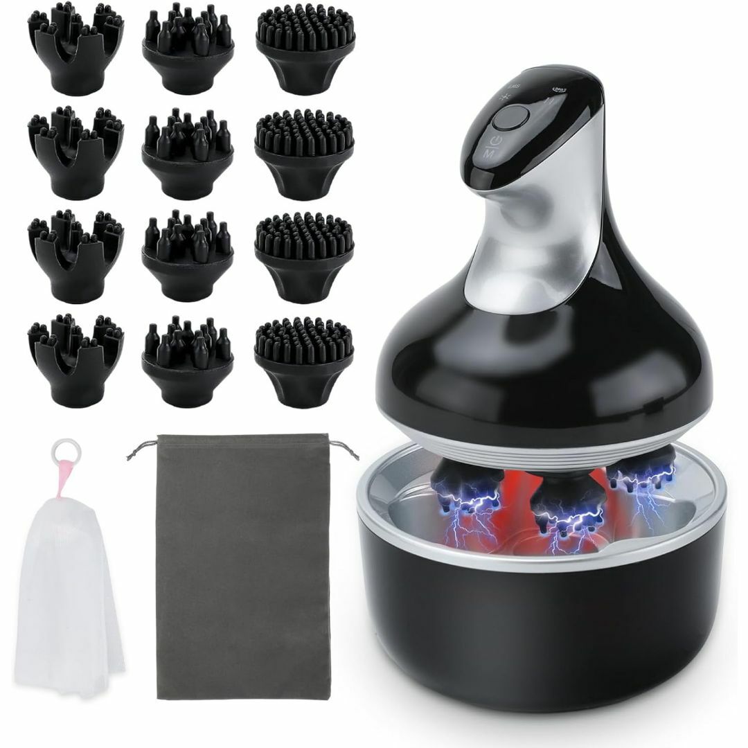 Youmay EMS ヘッドスパ 電動頭皮ブラシ 電動ブラシ HEAD SPA