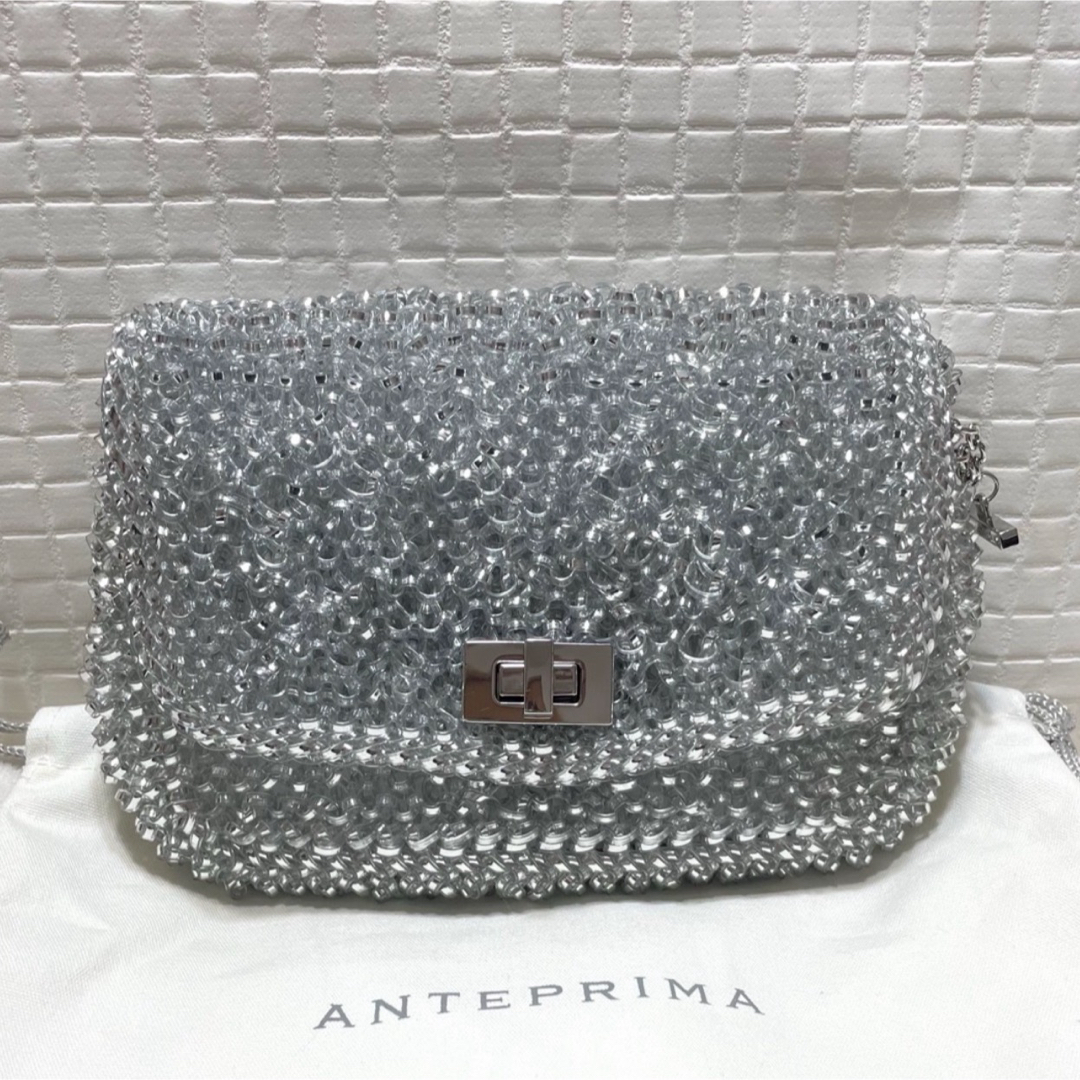 ANTEPRIMA - アンテプリマ ルッケット ワイヤーバッグ シルバー ANTEPRIMA - アンテプリマ ルッケット ワイヤーバッグ シルバー
