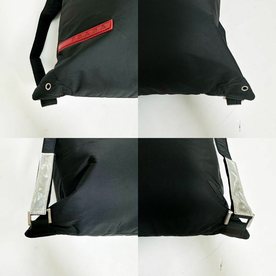 PRADA - PRADA SPORTS プラダスポーツ リュックサック 黒 保存袋 PRADA - PRADA SPORTS プラダスポーツ リュックサック 黒 保存袋
