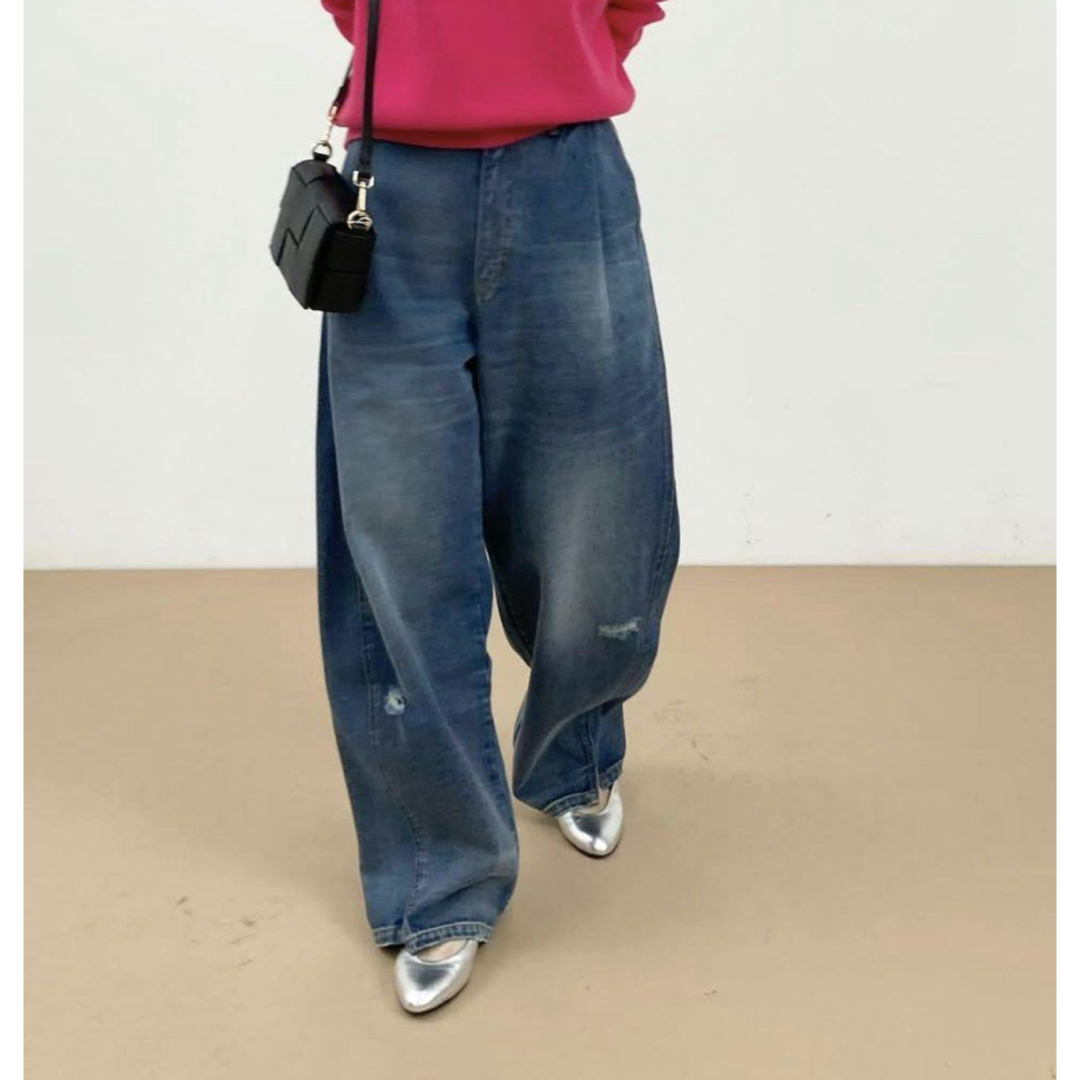 YENN☆CURVED SEAM DENIM☆送料込みの通販 by naomi˙ᵕ˙♡'s YENN☆CURVED SEAM DENIM☆送料込みの通販 by naomi˙ᵕ˙♡'s