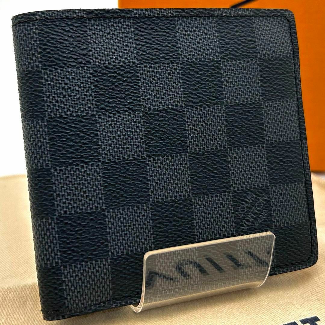 LOUIS VUITTON - ルイヴィトン ダミエグラフィットマルコ 二 LOUIS VUITTON - ルイヴィトン ダミエグラフィットマルコ 二